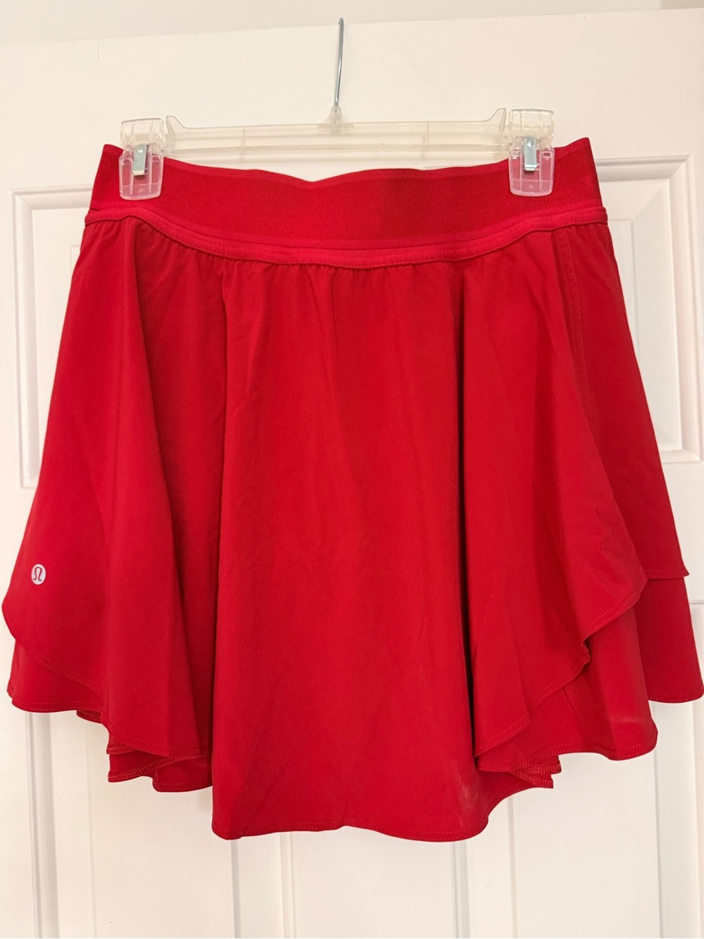 lululemon athletica Red Layered Skater Skirt